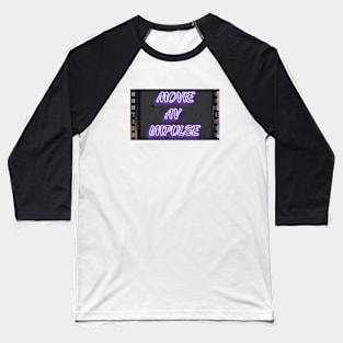 MOVIE AV IMPULSE logo Baseball T-Shirt